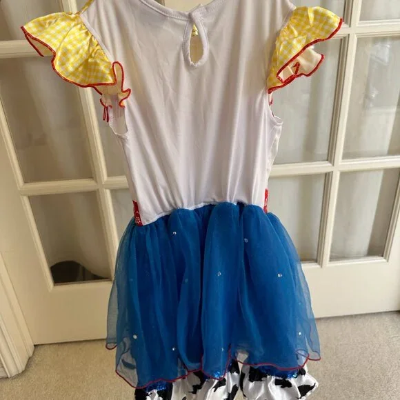 Toy Story Jessie Costume Dress – Girls Size 7~8 Years – Disney Halloween Outfit - Picture 3 of 4